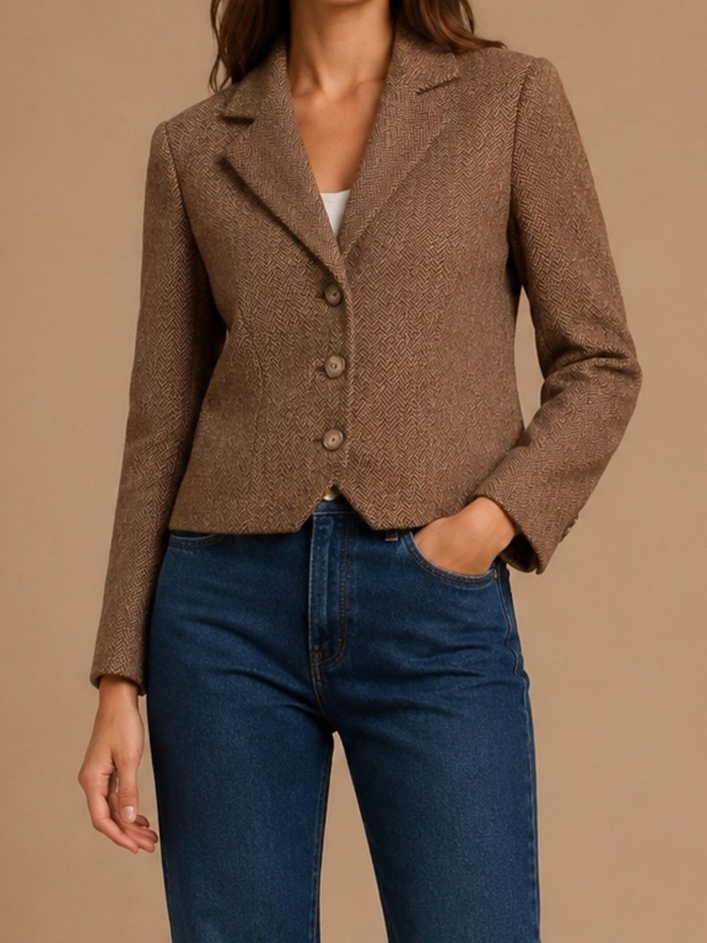 Brooks Brothers Women's Small Wool Blazer Coat